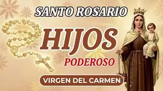 SANTO ROSARIO POR LOS HIJOS A LA VIRGEN DEL CARMEN❤️MUY PODEROSO🙏Hoy domingo 11 de enero de 2026