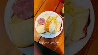 Tudo que serviram de comida no casamento que eu trabalhei em Urubici