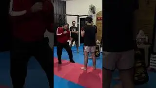 This is Coach Ali's way💪 - هذه طريقة المدرب علي #muaythai