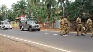 Kerala Police root march at Malappuram