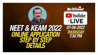 NEET & KEAM 2022 | Online Application | Step By Step Details