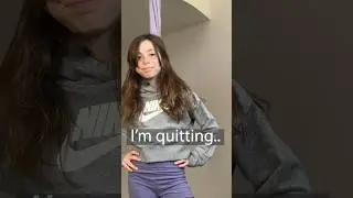 Little Mama&rsquo;s quitting..😭