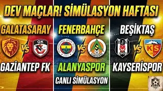 Haftanın Maçları | GS🟡🔴 – FB 🟡🔵– BJK⚫⚪  #beşiktaş #galatasaray #fenerbahçe #shorts #keşfet #futbol