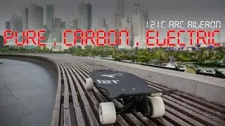 Pure Carbon Electric Skateboard - The 121C Arc Aileron Kickstarter Video by Arc Boards EV