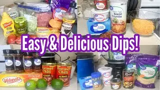 4 Easy Party Dips | Quick & Easy Appetizers