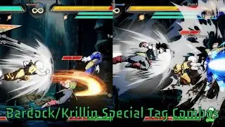 Bardock/Krillin Special Tag Combos [DBFZ Tech & Combos]