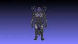 Rigged Futuristic Robot Character 3D Model | 5 Animations | Game-Ready Asset for Unity & Unreal