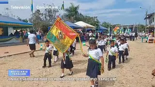 58.° Aniversario Nuevo Horizonte, municipio Yapacaní, Bolivia.