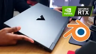 Лучший бюджетный ноутбук для блендера 😎 Обзор игрового ноутбука HP Victus 15,6