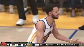 2024 Era Clash! Warriors vs Raptors | Can Toronto Survive Steph Curry? | NBA 2K25 (PS5)