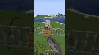 Minecraft Crazy Wolf 👻 (はいよろこんで) #minecraft #shorts