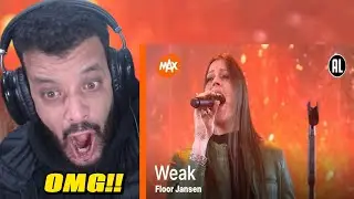 Floor Jansen - Weak (Skunk Anansie) | ALS IK HET ZING DZ REACTION
