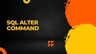 SQL ALTER COMMAND