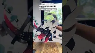 Famous Last Words, Dragon Puppet Edition ✨ #dragonpuppets #paperdragons
