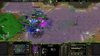 魔獸爭霸WARCRAFT3 重生版 不死族VS夜精靈 快攻RUSH 教學解說!!  重返榮耀!