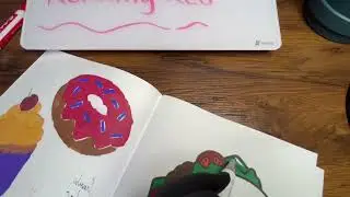 ASMR Coloring a Taco: Relaxing Sounds & Vibrant Art Therapy