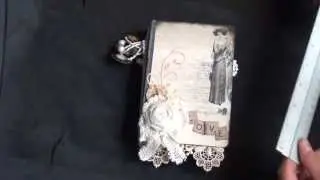 travelers notebook  ~ Vintage ladies DIY diary midori style ~ junk journal 2018