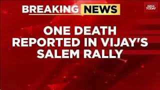 Man Dies At TVK Salem Rally: Vijay Mocks 'Stalin Operating Procedure' Amid Overcrowding Allegations