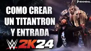 THE WYATT SICK6 | Como crear un Titantron y Entrada en WWE 2K24 | Tio Phenomenal