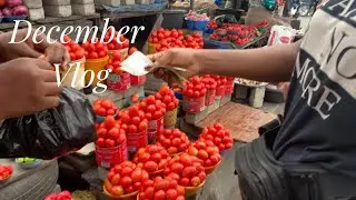 December Vlog: It's her first guyss... Maintenance + market runs + church