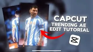 Capcut trending ae edit tutorial