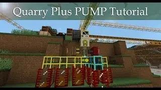 Tutorial: QUARRY PLUS PUMP - Fl&uuml;ssigkeiten &uuml;ber die Quarry pumpen [deutsch]