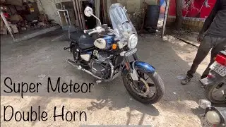Super Meteor 650 double horn installation | DA mods | JARVIS