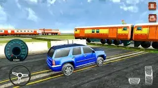 Train vs Car Racing Game - SUV and Sports Car Driving - Android Gameplay FHD
