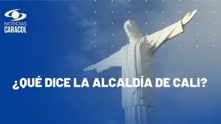 Cierran monumento de Cristo Rey en Cali por obras inconclusas