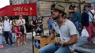 One day - Reckoning Song -  Asaf Avidan - Street artist cover