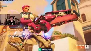 POTG! SUPER ZARYA = UNLIMITED POWER - OVERWATCH 2 GAMEPLAY SEASON 20