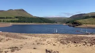 Dove Stone Reservoir Peak District Nature Walk 4K