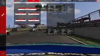Race night in AC BTCC