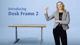 Desk Frame 2 &ndash; the intuitive frame solution - with Desk Panel DPG