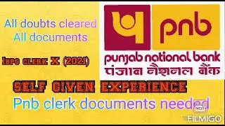 #documents required  for #document #verification of #pnb #clerk #2021|| all doubts cleared