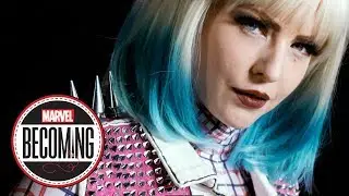 Cosplayer Maid of Might becomes Spider-Gwen - Marvel Becoming