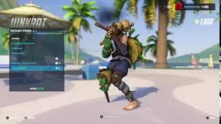 Overwatch Summer Games 2017 - Junkrat's Medal Victory Pose