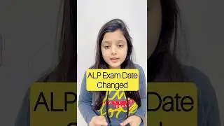 Big Update❗️RRB ALP Exam Changed #rrbalp2025 #examdate #alpupdate #alp #radhikamam #railway2026