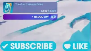 Travel on Frozen Surfaces - Fortnite
