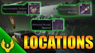 Destiny 2 Shadowkeep Necromantic Strand Found, Bound Manacle Recovered Withered Plumes LOCATIONS