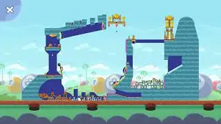 Турнир 6-го уровня Angry Birds Friends 1645, три звезды, без бонусов, прохождение 2025-11-10