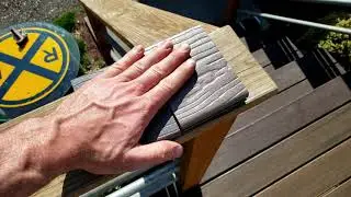 Trex vs Moistureshield Vision Decking - Cooler To The Touch?