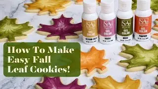 Fall Leaf Cookies