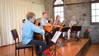 DARK EYES Trad. Russian - Los Hermanos Guitar Ensemble