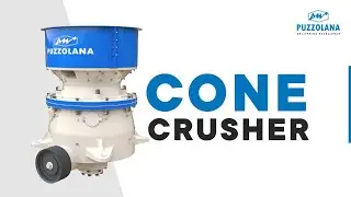 Cone Crusher 3D Animation | Advanced Design & Engineering by Puzzolana