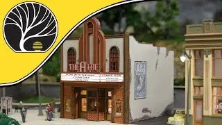 Theater &ndash; N, HO & O Scales | Built-&-Ready&reg; | Woodland Scenics | Model Scenery