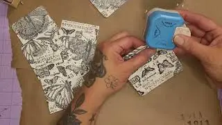Let's Make Stuff Fridays - Build your Ephemera Stash from Stamped Masterboards