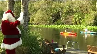 This outdoor winter wonderland offers kayaking, sleigh rides along Wekiva River