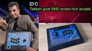 Hori Arcade Fighting stick review by RKB and local Arcade