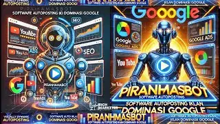 PiranhamasBOT 2025 Software Posting Otomatis Dominasi Google Piranhamas Robot Auto Posting Iklan